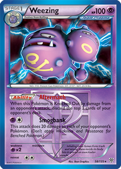 Carta de Weezing