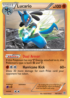 Carta de Lucario