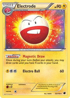 Carta de Electrode