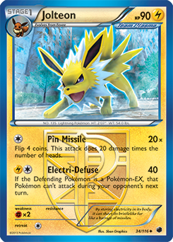 Carta de Jolteon