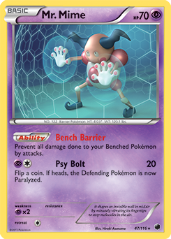 Carta de Mr. Mime