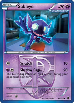 Carta de Sableye