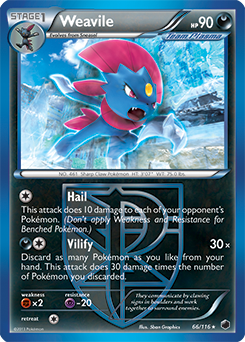 Carta de Weavile