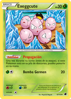 Carta de Exeggcute