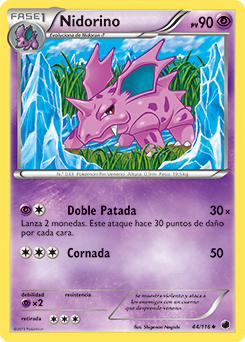 Carta de Nidorino