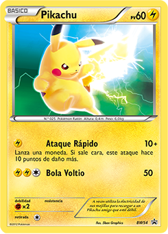 Carta de Pikachu