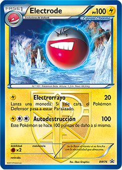 Carta de Electrode