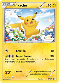 Carta de Pikachu