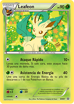 Carta de Leafeon
