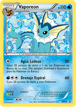 Carta de Vaporeon
