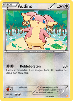 Carta de Audino