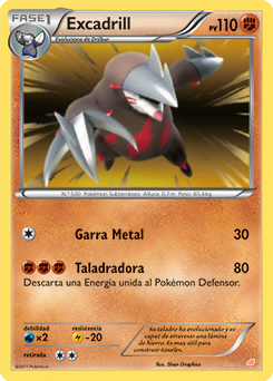 Carta de Excadrill