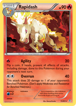 Carta de Rapidash