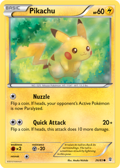 Carta de Pikachu