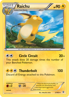 Carta de Raichu