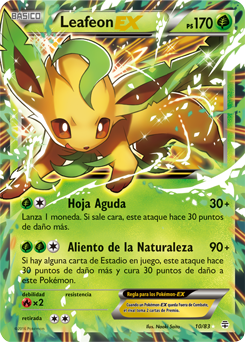 Carta de Leafeon