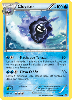 Carta de Cloyster