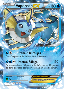 Carta de Vaporeon