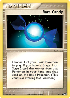 Carta de Caramelo Raro