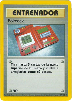 Carta de Pokdex