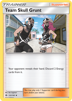 Carta de Recluta del Team Skull