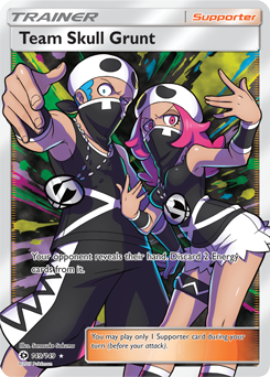 Carta de Recluta del Team Skull