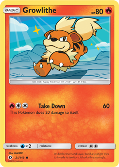 Carta de Growlithe