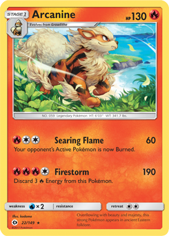 Carta de Arcanine