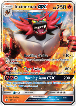 Carta de Incineroar