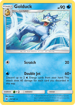 Carta de Golduck
