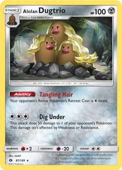 Carta de Dugtrio