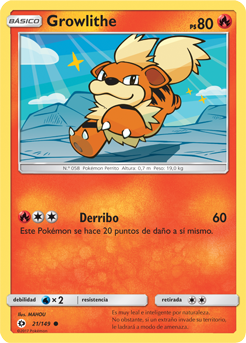 Carta de Growlithe