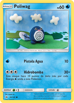 Carta de Poliwag