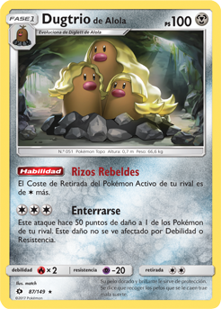 Carta de Dugtrio