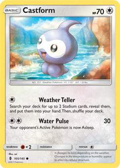 Carta de Castform