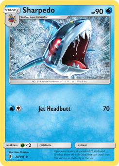 Carta de Sharpedo