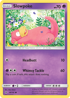 Carta de Slowpoke