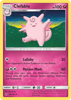 Carta de Clefable