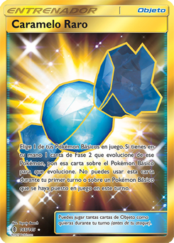 Carta de Caramelo Raro