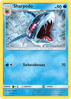 Carta de Sharpedo