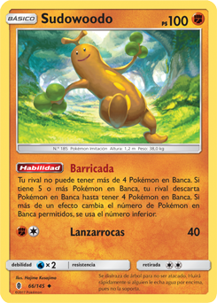 Carta de Sudowoodo