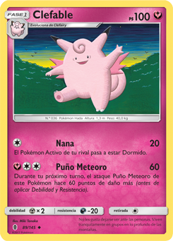Carta de Clefable