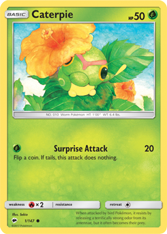 Carta de Caterpie