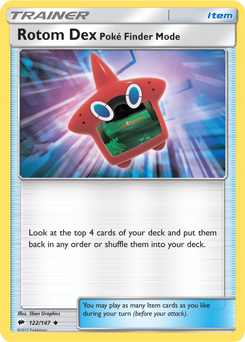 Carta de RotomDex Modo Pokvisor