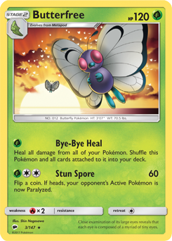 Carta de Butterfree