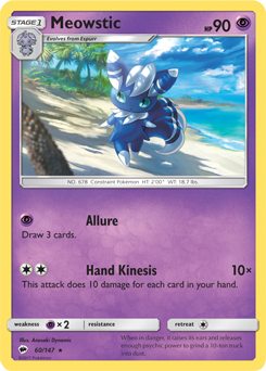 Carta de Meowstic