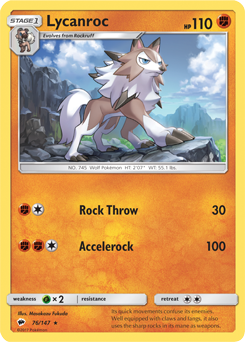 Carta de Lycanroc