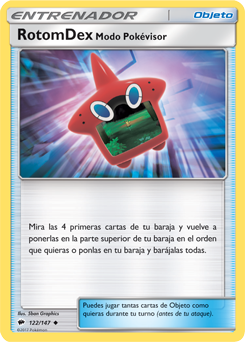 Carta de RotomDex Modo Pokvisor