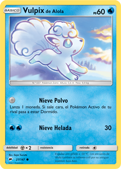 Carta de Vulpix