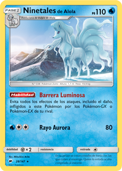 Carta de Ninetales